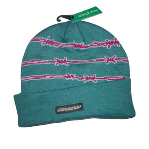 Unisex Corduroy Alcatraz Beanie Hat